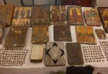 Photo of Притвор за игуменот и други пет лица уапсени за продажба на икони и реликвии во Грција