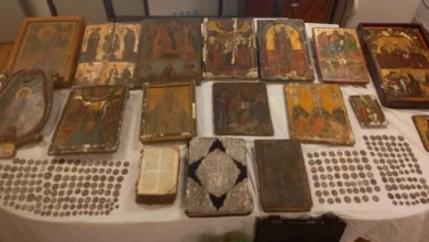 Photo of Притвор за игуменот и други пет лица уапсени за продажба на икони и реликвии во Грција