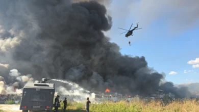 Photo of Ангелов: Пожарот во Трубарево е изгаснат, но има силно чадење, ноќеска повторно гореше и во „Дрисла“, состојбата сега е стабилна