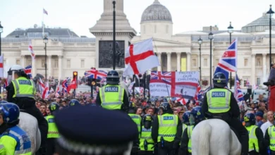 Photo of Лондон: 25 уапсени и 26 полицајци повредени на протест на крајната десница