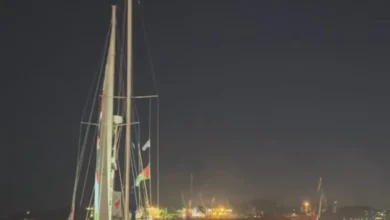 Photo of Грчкиот брод дел од меѓународната иницијатива Global Sumud Flotilla отплови од островот Сирос за Газа