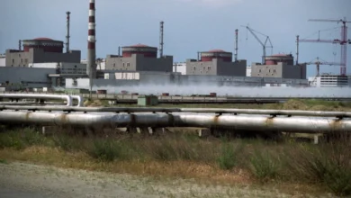Photo of Русија тврди дека најмалку три украински дронови ја нападнале нуклеарната централа Запорожје