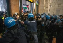 Photo of На протестот за Газа во Милано повредени 60 полицајци
