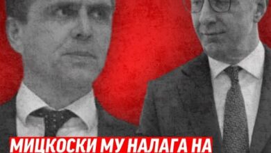 Photo of Левица: Мицкоски му налага на членството да гласа за Касами чии соништа се Македонија да биде втора Албанска држава