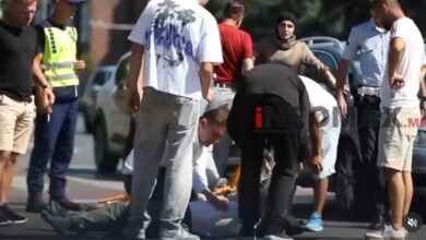 Photo of Видео: Бујар Османи му дава прва помош на повреден велосипедист по сообраќајка во Скопје