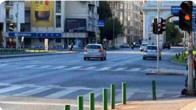 Photo of Стапуваат на сила казните, 40 евра за пешак со телефон, 50 евра за тротинет на пешачки