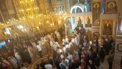 Photo of Видео: Осветување на храмот „Свети Константин и Елена“, присутни голем број верници и високи државни претставници