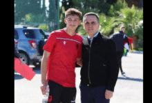Photo of Касами се пофали на Фејсбук – син му ќе игра фудбал за Албанија