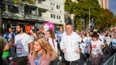 Photo of Герасимовски и тимот трчаа на Скопскиот маратон: Центар продолжува да вложува во спортот