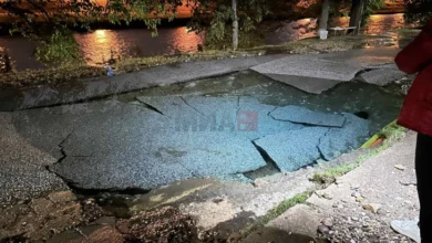 Photo of ГАЛЕРИЈА: Слушнавме експлозија, земјата се стресе, мислевме дека е земјотрес, сведочат жители за водоводниот дефект во Влае