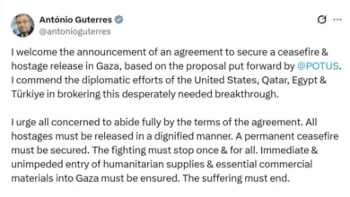 Photo of Светските лидери го поздравија мировниот договор за Газа