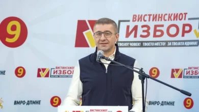 Photo of Мицкоски: На овие избори има две опции нереформираните СДС-ДУИ-Левица и ВМРО-ДПМНЕ и коалицијата која е за развој и напредок