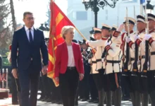 Photo of Премиерот Мицкоски утре ќе ја пречека претседателката на ЕК Урсула фон дер Лајен