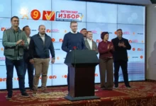 Photo of Обраќање на претседателот на ВMРО-ДПМНЕ Мицкоски (во живо)