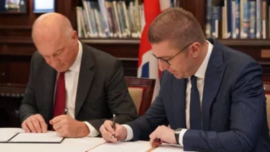 Photo of Мицкоски: Американско-британска компанија ќе инвестира до 150 милиони долари во наменската воена индустрија во Македонија
