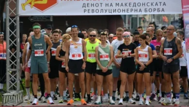 Photo of Божиновска и Петровски победници на трката – 23.октомври Денот на македонската револулионерна борба