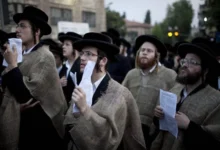 Photo of Во Ерусалим протест на ултраортодоксните Евреи поради регрутирањето во армијата