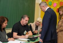 Photo of Горан Герасимовски го оствари своето право на глас и повика на мирни и фер избори