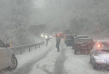 Photo of (ВИДЕО) Србија под снег: Делови од земјата затрупани, патиштата блокирани