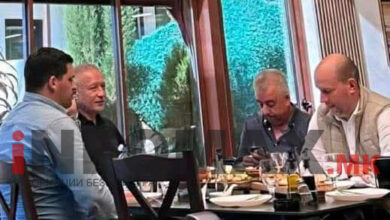Photo of Црвенковски на вечера во ресторан  во Охрид со градоначалникот Пецаков и пратеникот од ВМРО ДПМНЕ  Саше Донев и газдата на Пупе компани!?