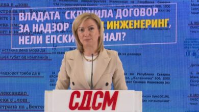 Photo of (ВИДЕО) Кузеска: Скандал, Владата на Мицкоски склучила договор за надзор со ИРД Инженеринг, истата фирма за која велеа дека е епски криминал