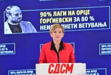 Photo of СДСМ: 90% лаги на Орце Ѓорѓиевски за 80 % неисполнети ветувања