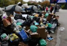 Photo of Скопје затрупано во ѓубре меѓу два изборни круга