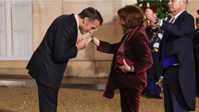 Photo of Давкова присуствуваше на свечена вечера кај Макрон по повод Парискиот мировен форум