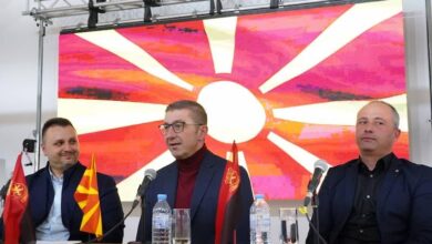 Photo of Мицковски митингуваше во Кочани ама без помпи и најави. Ветил 100 милиони евра за градот.