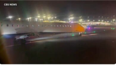 Photo of (ВИДЕО) Несреќа на аеродрмот во Њујорк, се судриле два авиони, едниот слетувал, другиот требало да полета