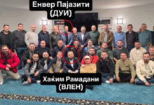Photo of Кандидат на Влен од митинг во Хамбург се обрати директно до Инфомакс: Точно е дека со ДУИ заедно соработуваме, секаде каде се мнозинство Албанците ќе има градоначалник Албанец – ние сме газди на својата земја