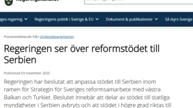 Photo of Шведска ја суспендира дел од помошта за Србија поради корупција