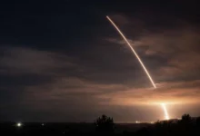 Photo of САД ја тестираа балистичката ракета „Minuteman III“ од воздухопловната база Ванденберг во Калифорнија до Маршалските острови