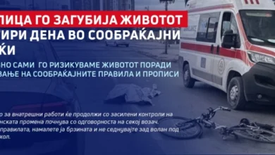 Photo of МВР: Шест жртви во сообраќајки во првите четири дена од ноември – апел за одговорно возење
