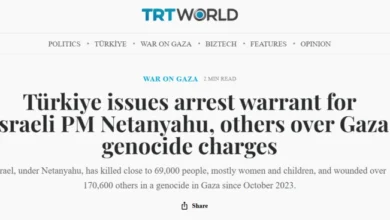 Photo of Турција издаде налог за апсење на израелскиот премиер Нетанјаху и други поради геноцид во Газа