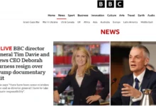 Photo of Генералниот директор на Би-Би-Си поднесе оставка поради документарец за Трамп