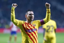 Photo of Споменик на Меси пред „Камп Ноу“