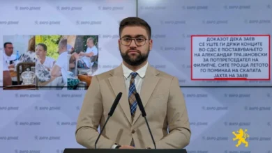 Photo of Трајановски е предложен за потпретседател на СДСМ оти заедно со Филипче летуваше на јахтата на Заев, велат од ВМРО-ДПМНЕ