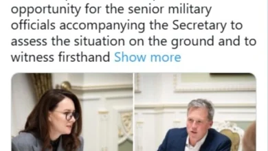 Photo of Американски воени функционери во Киев, во тек разговори за нацрт мировен план меѓу САД и Русија