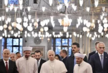 Photo of Папата Лав Четиринаесетти ја посети Сината џамија во Истанбул