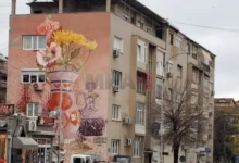 Photo of Во Битола промовиран мурал на уметник од Австралија