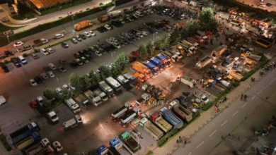 Photo of ( ХИТ Видео) Мицкоски со дронски фотографии од собирот за чистење, Сите вмровски скопски градоначалници на вечерашниот „спектакл“ је е на нозе