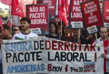 Photo of Големи демонстрации во Лисабон: Работниците се спротивставуваат на олеснето отпуштање и скратување на правата