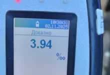 Photo of Возач во Тетово имал 3,94 промили алкохол во крвта