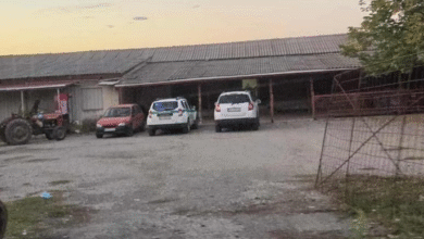 Photo of (Фото) Службено возило на „Македонски шуми“ пред штаб на политичка партија во валандовско Брајковци