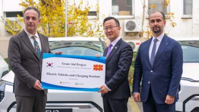 Photo of Кореја донираше осум електрични возила за Министерството за здравство