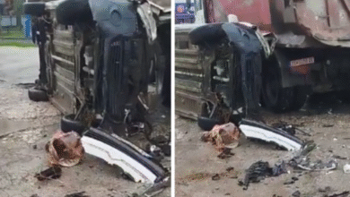 Photo of Се преврте автомобил по судир со камион