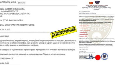 Photo of МВР: Лажни полициски покани за „истраги“ – обид за злоупотреба на личните податоци