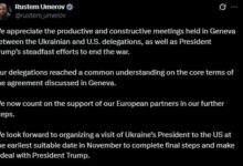 Photo of УКРАИНА СЕ СОГЛАСИ ЗА МИРОВЕН ДОГОВОР! Киев го прифаќа предлогот на Трамп за прекин на војната