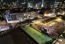 Photo of Околу 150.000 лица во Тел Авив му оддадоа почит на убиениот поранешен израелски премиер Јицак Рабин